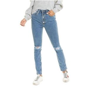 NWT The Danielle Knee Rip Jeans In Spring St Hole By WeWoreWhat